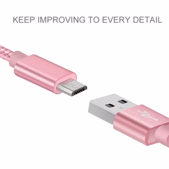 USB Cable Colorful Fast Charging Charger for Mobile Phone Sync Data