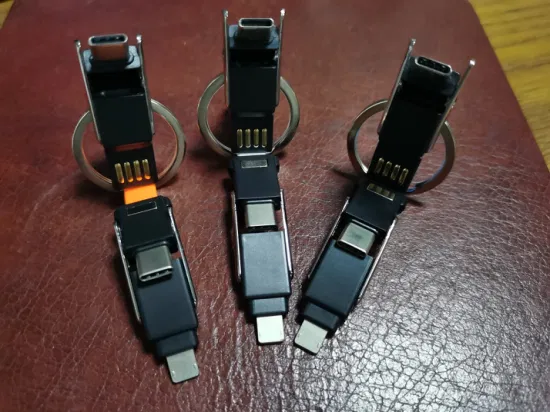 Cavo USB portachiavi magnetico 6 in 1